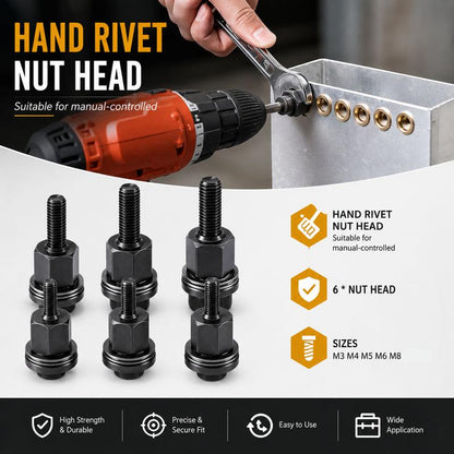 Kit d'outils pour écrous à sertir M3 à M12