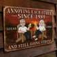 Vintage Style Wooden Hanging Sign