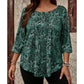 💫 Jetzt im Trend – Lockeres Paisley-Top mit Bindevorderseite – vielseitig und elegant ✨