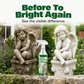 Spray nettoyant puissant pour sculptures de jardin