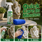 Spray nettoyant puissant pour sculptures de jardin