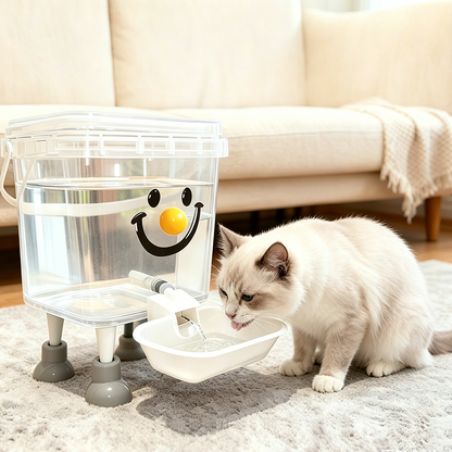 Distributeur d'eau pour animaux de compagnie avec grande capacité