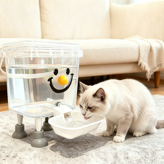 Distributeur d'eau pour animaux de compagnie avec grande capacité
