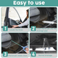 Outil de nettoyage pour conduit de toit ouvrant automobile – Brosse flexible pour tuyau