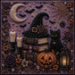 Kit de peinture à faire soi-même pour Halloween avec des perles synthétiques