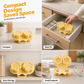 Cuiseur à œufs pour micro-ondes avec formes de cœur et de fleur