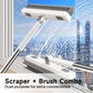 🧹 Brosse à long manche pour salles de bains et carrelages – poils durs et robustes pour les joints, les coins et les murs, idéale pour un nettoyage humide en profondeur 🚿🧽