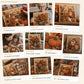Kit de peinture nacrée 3D automne