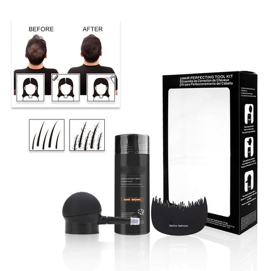 Ensemble fibres capillaires pour cheveux clairsemés, masque les zones de calvitie instantanément ✨