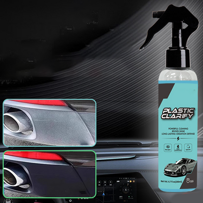 Spray Rénovateur Polyvalent et Efficace pour Plastiques de Voiture