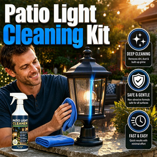 Spray nettoyant pour lanternes et lampes de jardin d'extérieur Prix habituel