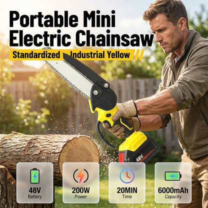 🔥50 % DE RÉDUCTION MAINTENANT🪚 Mini scie électrique ergonomique avec verrouillage de sécurité, outil de coupe portable sans fil pour le bricolage sur bois