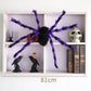 Décorations d'Halloween pour l'extérieur : araignée géante