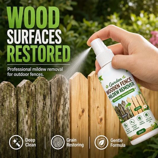 Spray anti-moisissures pour clôtures en bois extérieures