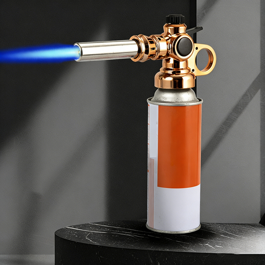 Tête de chalumeau au butane professionnelle avec allumage automatique