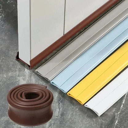 ❄️Summerfresh -50 % !🚪Mouchoir anti-courant d'air à glisser sous la porte – Joint de bas de porte en PVC de 96 cm, à découper sur mesure
