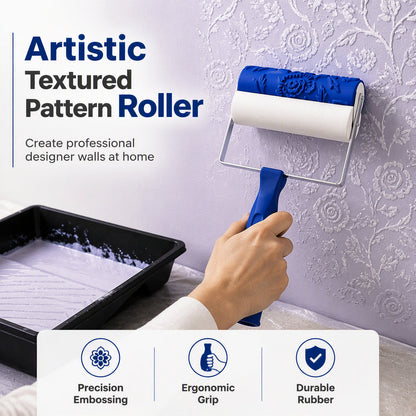 Rouleau à peinture à motifs muraux DIY