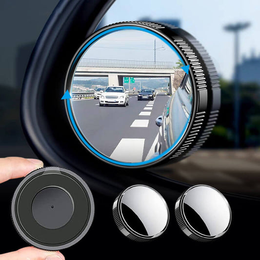 🚗 50% DE RÉDUCTION! 🔄 Miroir pour angle mort – Réglable, grand angle & facile à installer – Améliore la sécurité et élimine les angles morts en conduite 🛡️
