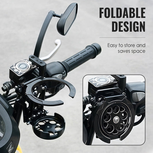Porte-bidon rotatif pour vélo, support pliable et réglable, rotation à 360°, idéal pour les adultes, les trottinettes, les poussettes, le vélo, la randonnée et les activités de plein air.
