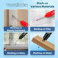 🎯 1 acheté, 1 offert ! Marqueur de précision à pointe longue – Idéal pour les trous profonds et les interstices étroits, étanche, pour carrelage, bois, métal et plus encore ! 🛠️✨