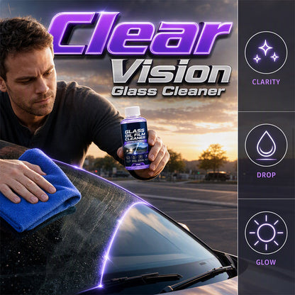 Nettoyant pour film huileux sur les vitres de voiture
