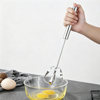 Easy Press Manual Egg Beater