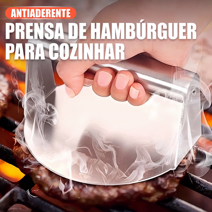 Prensa para Hambúrgueres Antiaderente para Cozinhar