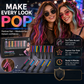 🔥🎁 2 achetés, 1 offert ! 🥳💞 Plus de 50 000 vendus ! 🎨💇‍♀️ Peigne colorant temporaire pour cheveux – Mèches rapides et douces pour les fêtes et festivals | Compact et portable