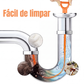 🚿✨50% DE DESCONTO Apenas por tempo limitado! Removedor de cabelo para ralos | Limpador de entupimentos reutilizável para pia e chuveiro