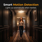 💡  Lampe LED à Détecteur de Mouvement – Sans Fil, Fixation Magnétique & Télécommande pour Maison 🏠