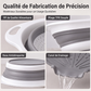 🥗✨ Passoire pliable multifonction – Égouttoir avec base de vidange, compacte et pratique, lavez et égouttez vos aliments sans encombrer votre cuisine, puis rangez-la à plat 🌿👌