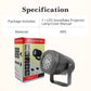 📢📢50% DE RÉDUCTION !!! 🎅Lampe projecteur LED en forme de flocon de neige-4