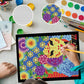 📢📢55 % DE RÉDUCTION !!! ✨ Livre de coloriage par numéro– sur fond noir, incluant des feutres aquarelle double pointe et une boîte de rangement !