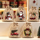 Sacs cadeaux Noël – Imprimés festifs, cordon & réutilisables