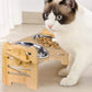 Adjustable Height Elevated Dog & Cat Feeder