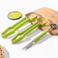🔥2026 HEISSER VERKAUF🥳💞Über 50.000 verkauft! 🛡️3-in-1 Melonenausstecher-Set aus Edelstahl