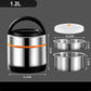 Bocal alimentaire isotherme multicouche en acier inoxydable