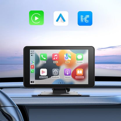 Écran CarPlay portable 2026 | Système d'infodivertissement automobile multi-appareils à large compatibilité