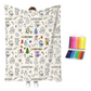 Kit de couverture à colorier créative et confortable