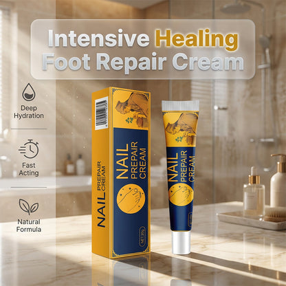 Crème hydratante réparatrice anti-crevasses pour les pieds