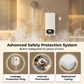 🎉 2026 Sale — Over 15,000 Sold!💧 Compact Tankless Instant Electric Water Heater‑LED Temperature Display with Multi‑Safety Protection ✨