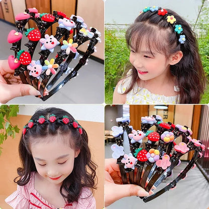 🌺Acquista 1 ricevi 1 gratis🌺Forcina per capelli intrecciata carina per bambini