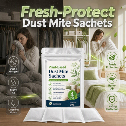 Sachets anti-acariens à base de plantes