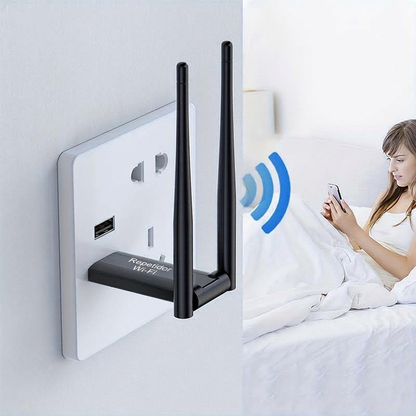 Repetidor de Sinal WiFi Alimentado por USB