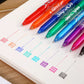 Multicolor Erasable Gel Ink Pens
