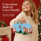 Sacs cadeaux de Noël à fermeture automatique