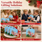 Sacs cadeaux de Noël à fermeture automatique