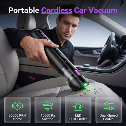 Aspirateur de voiture portable sans fil