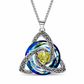 Women's Celtic Knot Birthstone Pendant Necklace