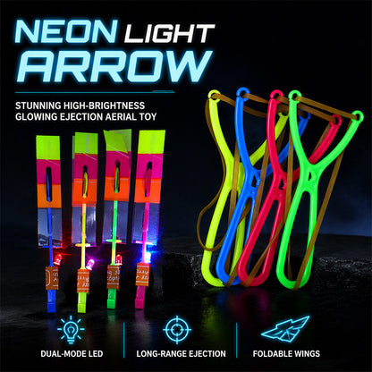 Hélicoptères à LED Slingshot, jouet volant
